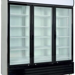 Armario Expositor Refrigerado 1600 litros 3 Puertas Batientes de Vidrio de 1720 x730 x2060h mm PEKIN CST1600