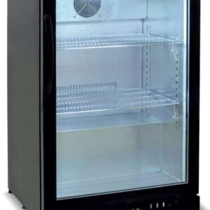 Botellero Expositor Contramostrador 1 puerta pivotante de 600 x520 x900h mm PEKIN BB-1