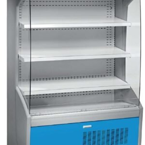 Mural Refrigerado Expositor 4 Estantes Fondo 700 de 1017 x700 x1998h mm AVEIRO MPL100-A azul