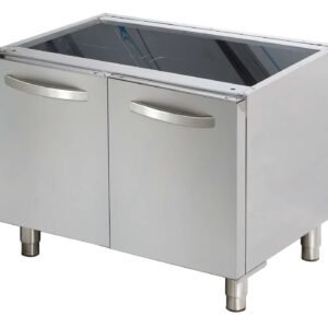 Mueble soporte con puertas 800x610x630h mm D722 Línea Estambul