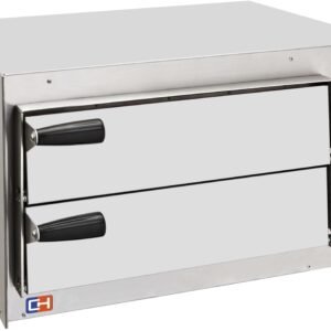 Horno Eléctrico de Pizza Compacto 2 pizza diámetro 35 cm AVEIRO FP35PI