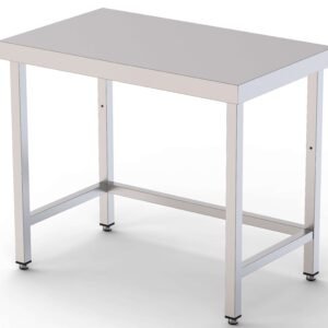Mesa de Trabajo Acero inoxidable Central Sin Estante 600x500x850h mm WTC150060S0