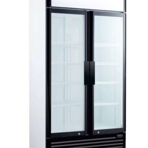Armario Expositor Refrigerado 800 litros 2 Puertas Batientes de Vidrio de 1000x730x2030h mm PEKIN CSD800