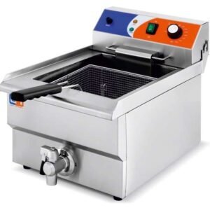 Freidora Eléctrica 12 litros CON Grifo de 336x530x385h mm PEKIN EF-161V