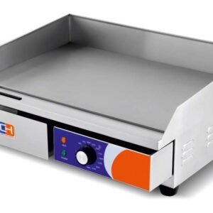 Plancha Eléctrica Acero Rectificado 8mm de 550x430x245h mm PEKIN EG-818