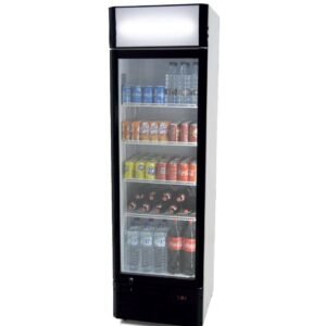 Armario Expositor Refrigerado 360 litros Puerta de Vidrio de 580 x610 x1980h mm PEKIN CS360B
