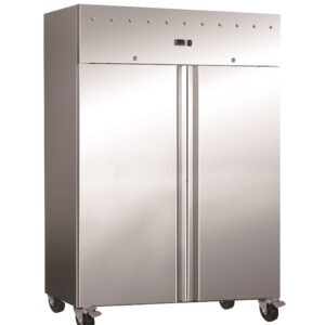 Armario Refrigerado GN2/1 Acero Inoxidable 2 Puertas 1200 litros 1340x810x1989h mm PEKIN GN1200TNV