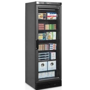 Expositor Refrigerado Congelados Estático 300 Litros 595 x 640 x 1840h mm UFSC371G BLACK Línea VIBORG