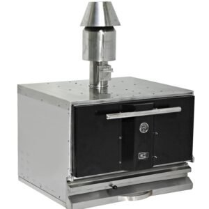 Horno de Brasa Profesional Parrilla 740x650 mm Color Negro Línea Estambul EMPPKF50S