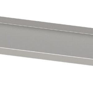 Estante de pared individual acero inoxidable AISI 201 1200x300x400 mm EI123 Línea Varsovia (951733120)
