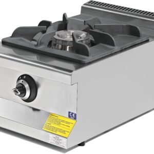 Cocina a gas sobremesa Gran Potencia 1 fuego 8,65 kW 400x635x285h mm EMP6KG010-O Línea 600 Estambul