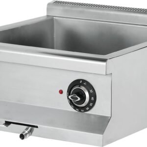 Baño María Capacidad 1-GN1/1 + 2-GN1/4 (no incluidas) 3 kW 600x635x285h mm EMP6SE020 Línea 600 Estambul