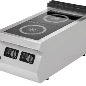 Cocina Inducción Sobremesa 2 Zonas 2 x 3 kW 400x730x300h mm EMPPLS7IND010 Línea 700 Estambul