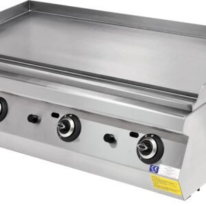 Frytops a Gas Acero Rectificado Sobremesa 26 kW 1200x730x300h mm EMPPLS7IG030 Línea 700 Estambul