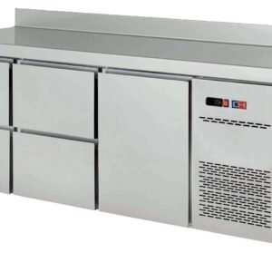 Mesa Snack Refrigerada 4 cajones Fondo 600 de 1492 x600 x850h mm CORDOBA MRCH-150-4