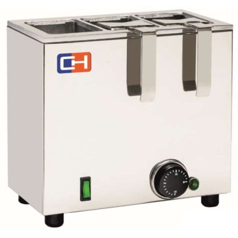 Calentador de Leche en Tetrabrik de 1050W con medidas 275x250x150h mm CBRIK3