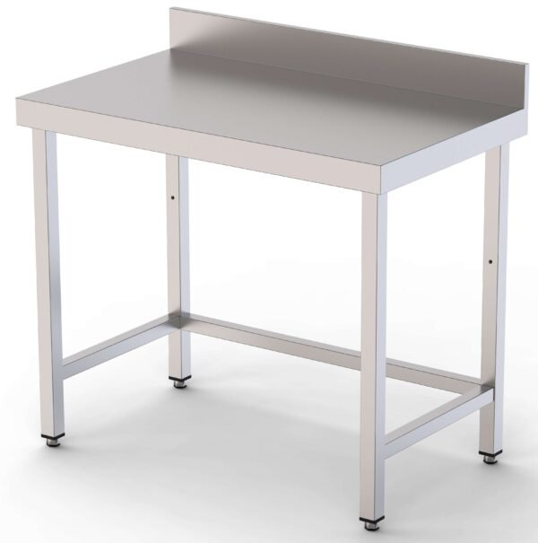 Mesa de Trabajo Acero inoxidable Mural Sin Estante 2800x600x850h mm WTW160280S0