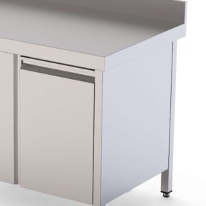 Módulo de Cajón Acero Inoxidable Gran Capacidad Para Mesa Fondo 600 465x510x590h mm WTA060590DH