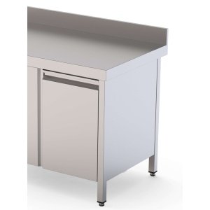 Módulo de Cajón Acero Inoxidable Gran Capacidad Para Mesa Fondo 700 465x610x590h mm WTA070590DH