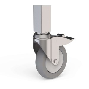 Juego de 6 Ruedas Acero Inoxidable de 1235 mm de diámetro WTA06CASTSS