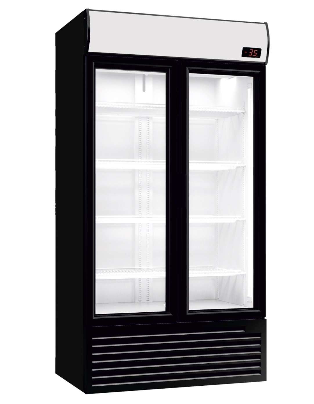 Armario Refrigerado SUBZERO -3,5º/+1ºC 2 puertas Batientes de Cristal 920 Litros Línea MANISA INOVA 1000SZ