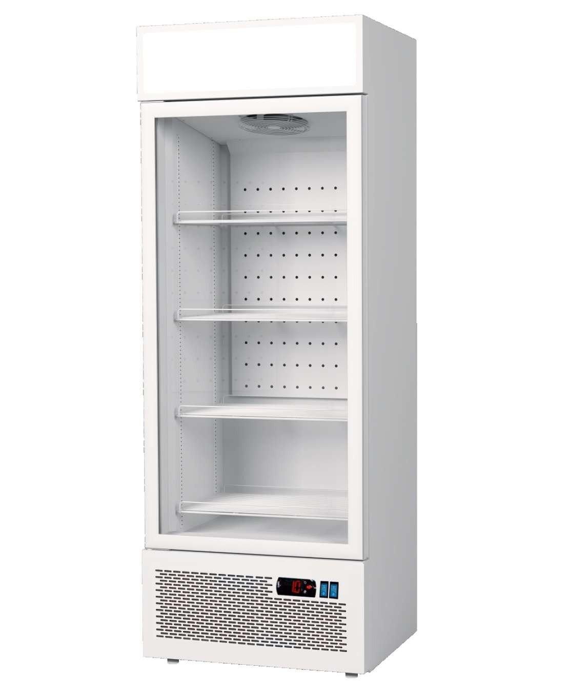 Expositor Refrigerado Congelados Ventilado 400 Litros 710 x 640 x 1960h mm VAH400V Línea Córdoba