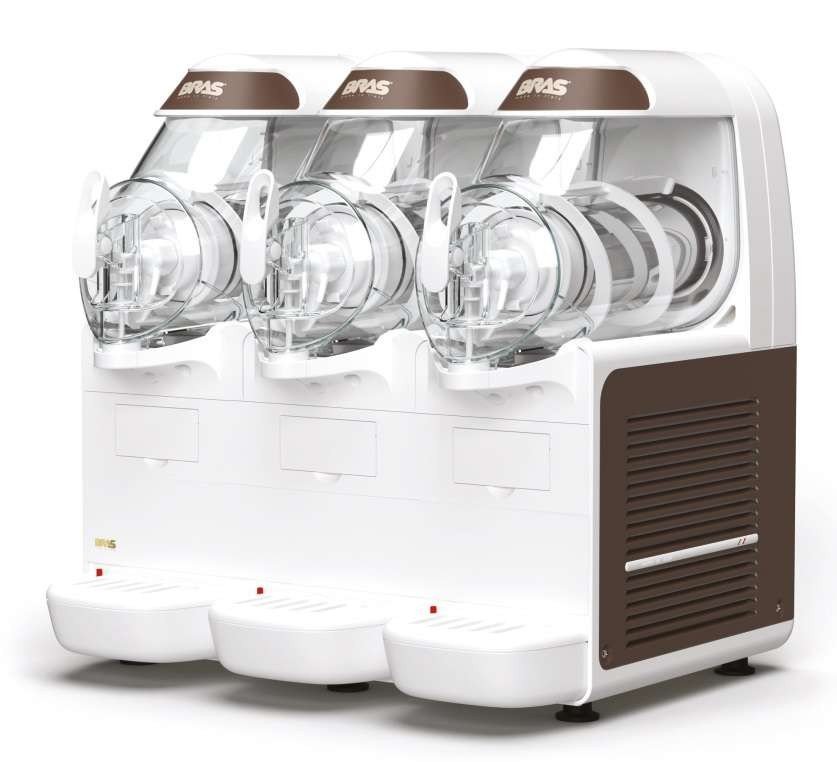 Granizadora Multifunción 3 cubas de 6+6+6 litros BRASB-FROZEN6-3 SMART
