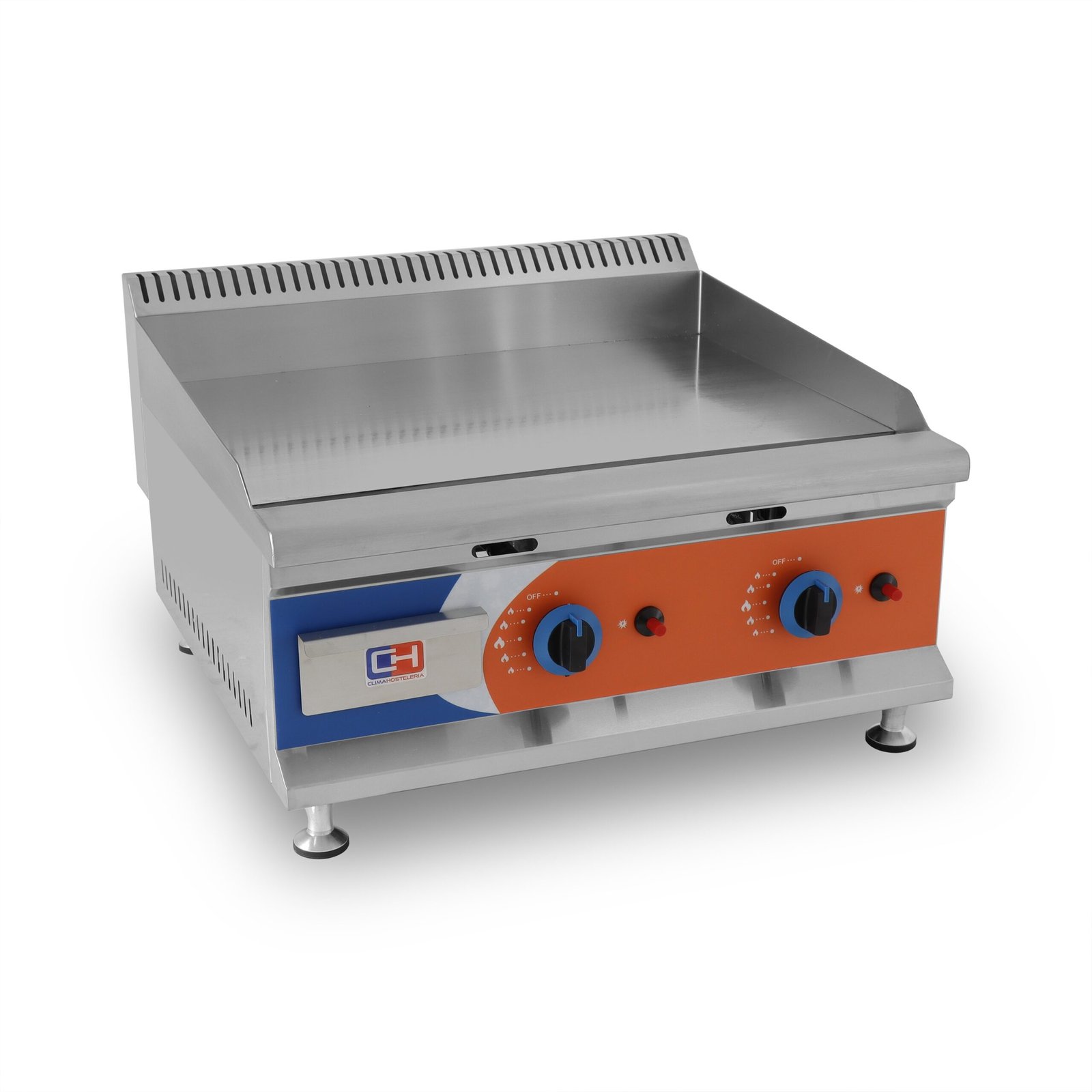 Frytops a Gas Propano Cromo Duro de 655x570x370h mm PEKIN GG-600D