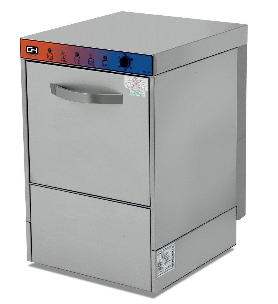 Lavavajillas Industrial con Bomba abrillantador Cesta de 40x40cm ESTAMBUL CH400ECO-N