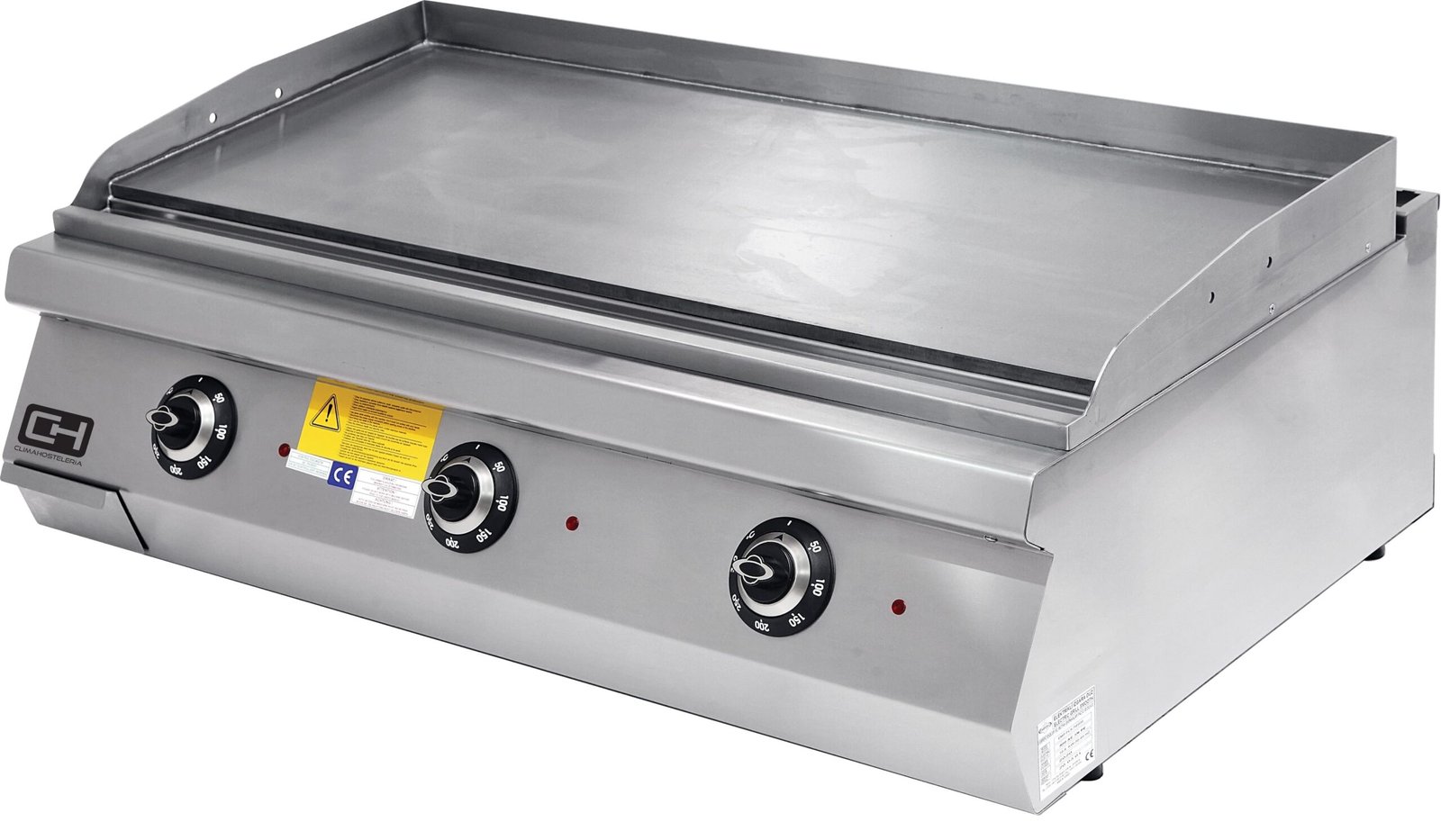 Frytops Eléctrico Cromo Duro Sobremesa 12,6 kW 1200x730x300h mm EMPPLS7IE030K Línea 700 Estambul