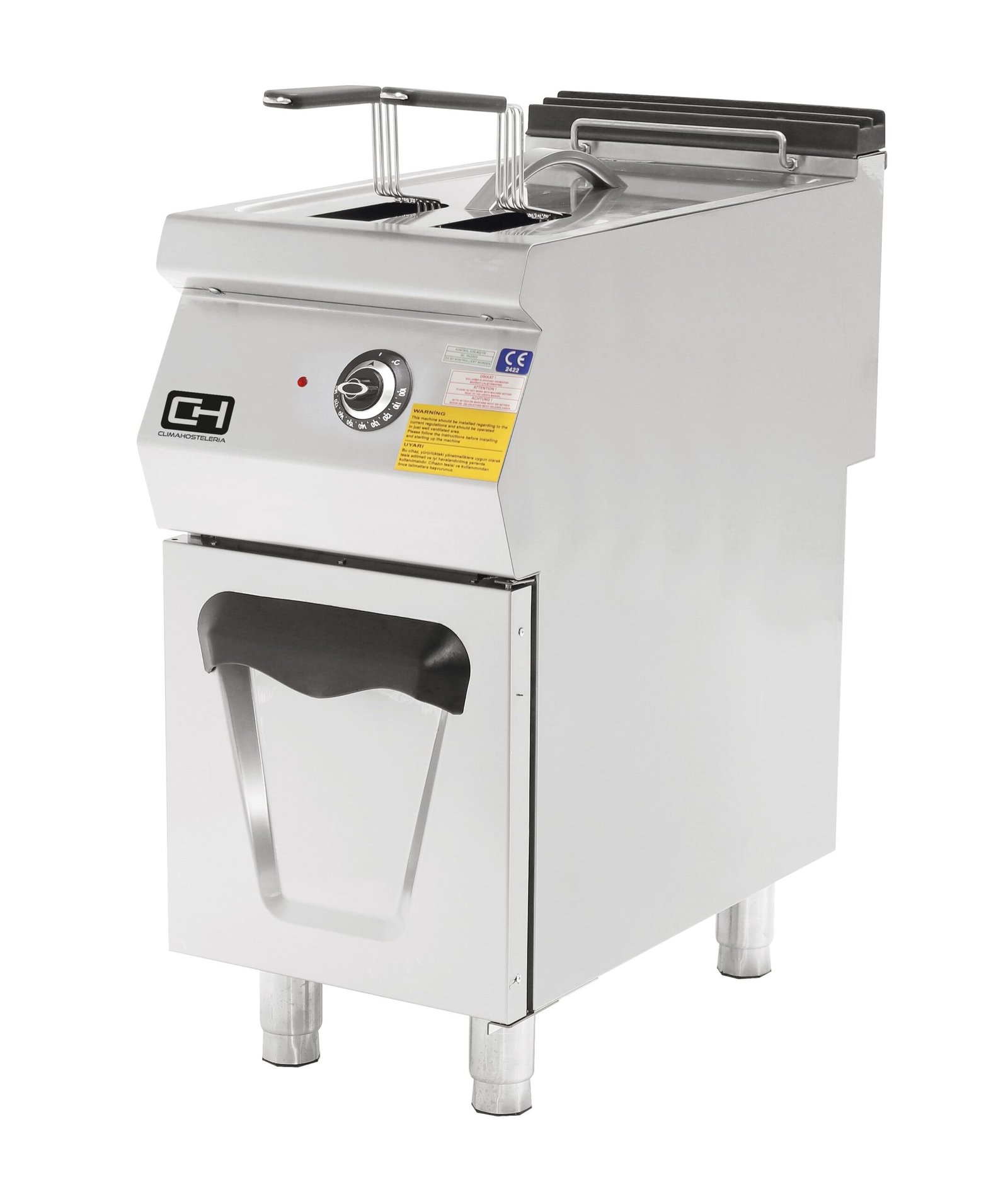 Freidora Eléctrica 14 Litros 10,5 kW 400x730x850h mm EMPPLS7FE010D Línea 700 Estambul