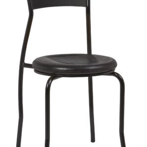 Silla Interior Armazón Plastificado Negro y Asiento Espuma Integral ASIA ESP