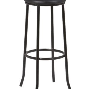 Taburete Armazón Plastificado Negro con Asiento de Espuma Integral TEXAS ESP