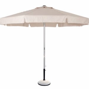 Parasol Terraza de 3 metros de Diámetro Color Crudo NUBE